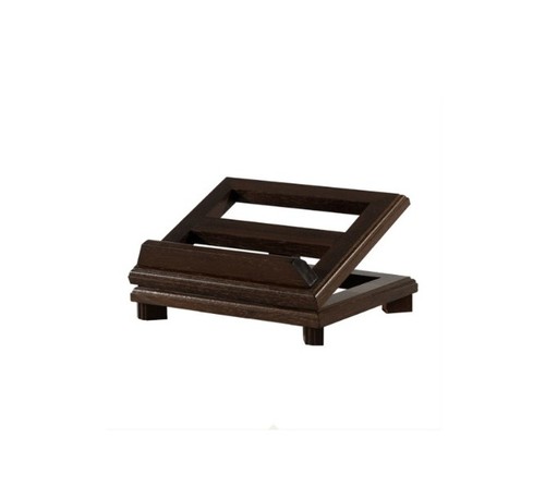 Espositore libri legno noce - espositore,