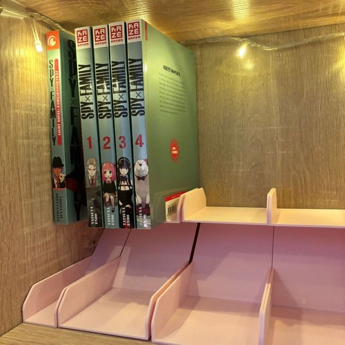 Espositore manga porta libri